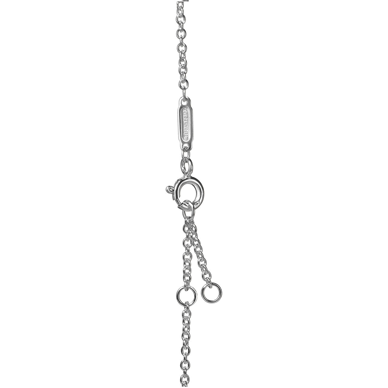 Tiffany 1837®:Interlocking Circles Chain Bracelet in Sterling Silver and Rose Gold image number 3