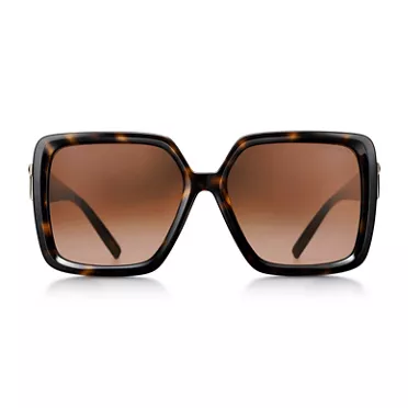 Tiffany T:Sunglasses in Tortoise Acetate with Brown Gradient Lenses, 2