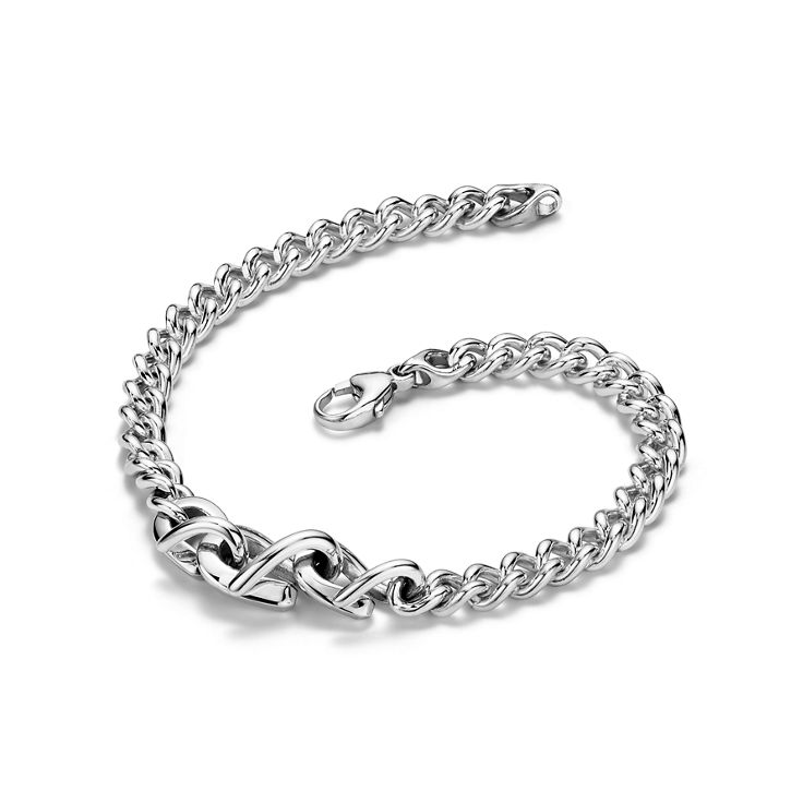 Tiffany Forge:Gliederarmband in hochglanzpoliertem Sterlingsilber Bildnummer 4