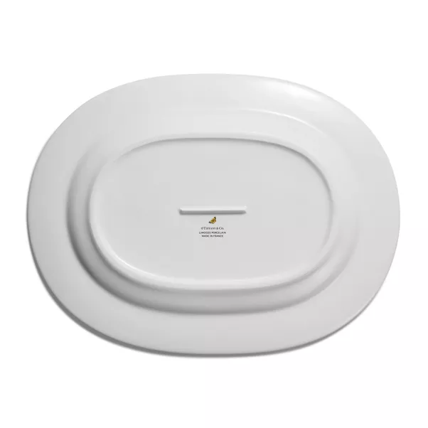 Plateau de service en porcelaine