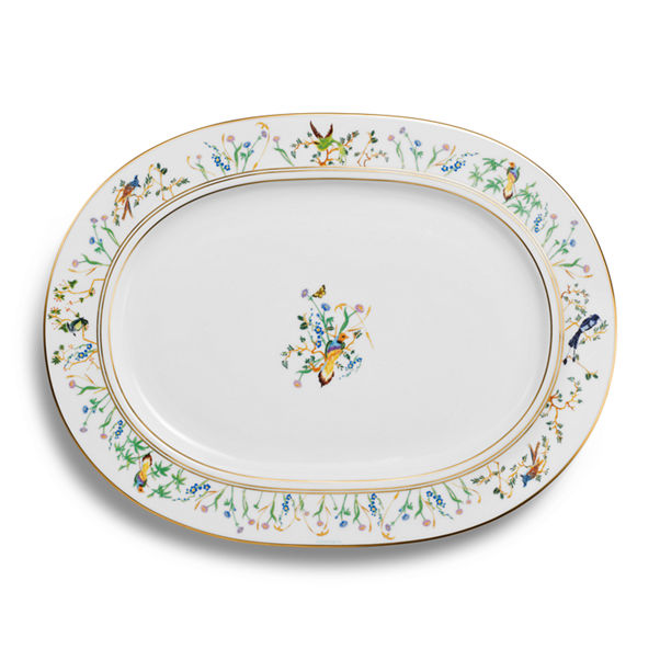 Tiffany Jardin:Serving Platter in Porcelain