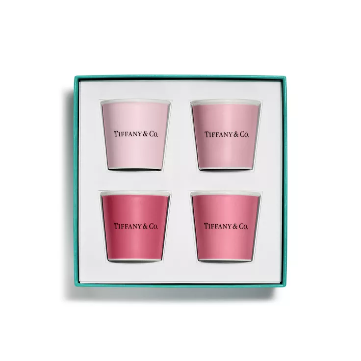 Tiffany Cups:Tiffany Espresso Cups in Bone China, Set of Four, 2