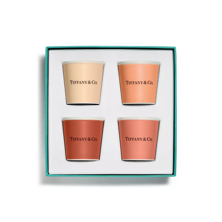 Tiffany Cups:Tiffany Espresso Cups in Bone China, Set of Four, 2