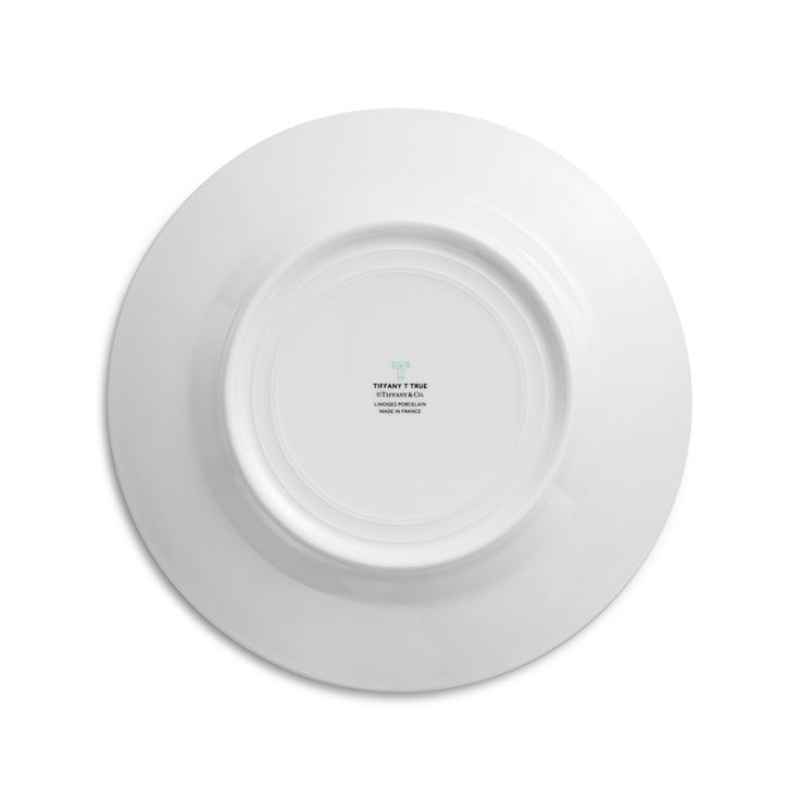 Tiffany T True:Dinner Plate with a Hand-painted Platinum Rim image number 1