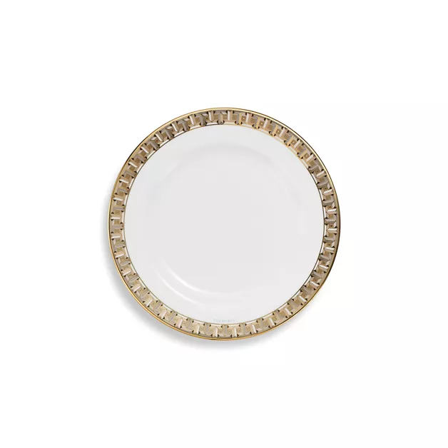 Tiffany T:True Bread and Butter Plate with a Hand-painted Gold Rim image number 0