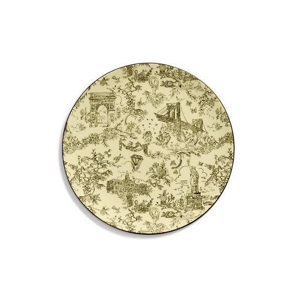 Tiffany Toile:Dessert Plate in Bone China