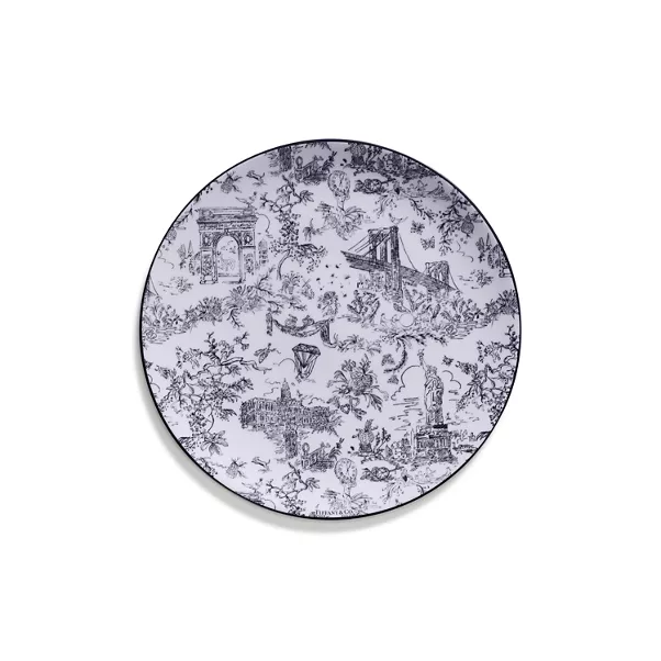 Dessert Plate in Bone China