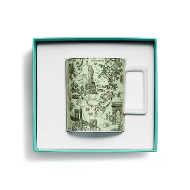 Tiffany Toile:Mug in Bone China, 2