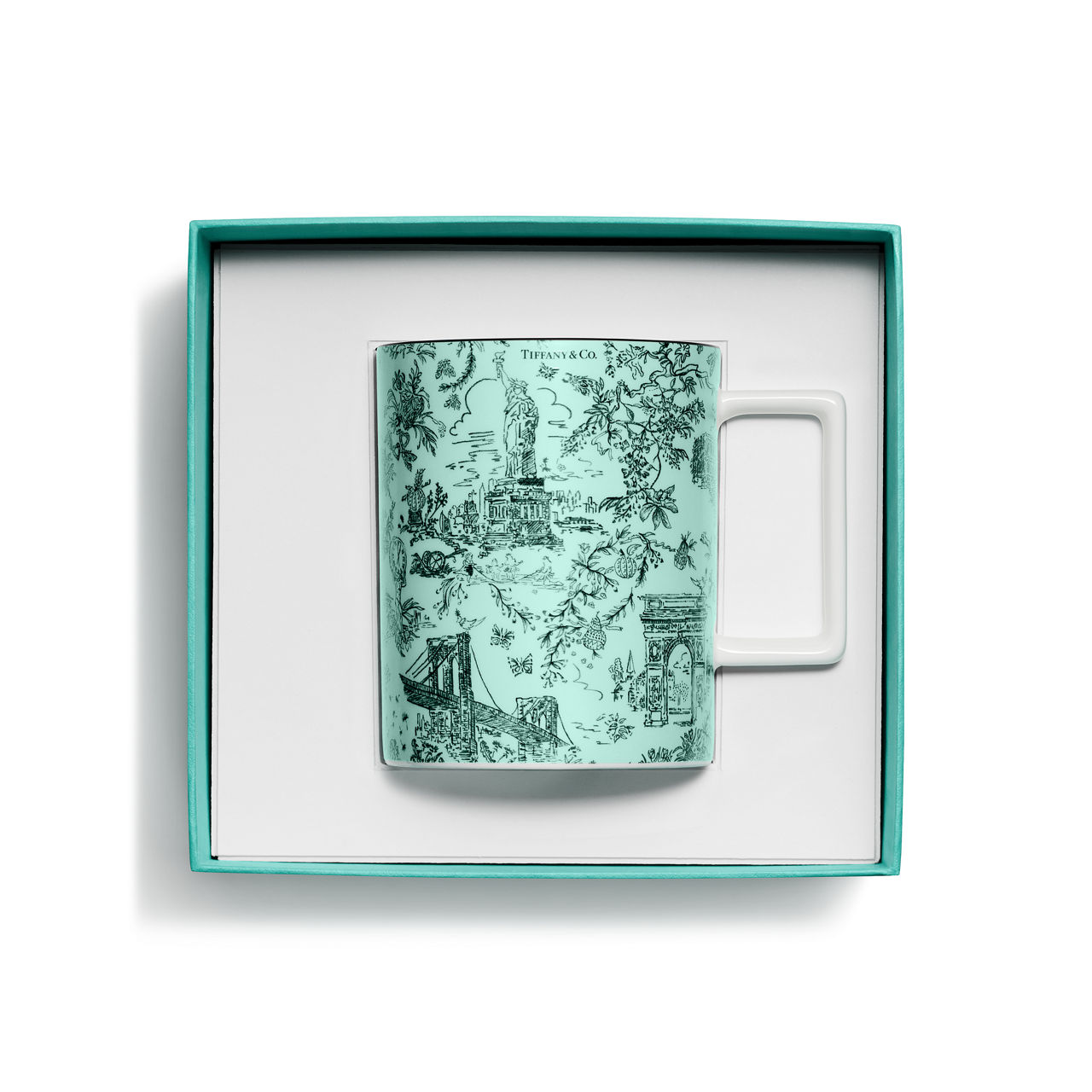 Tiffany Toile:Mug in Bone China image number 2