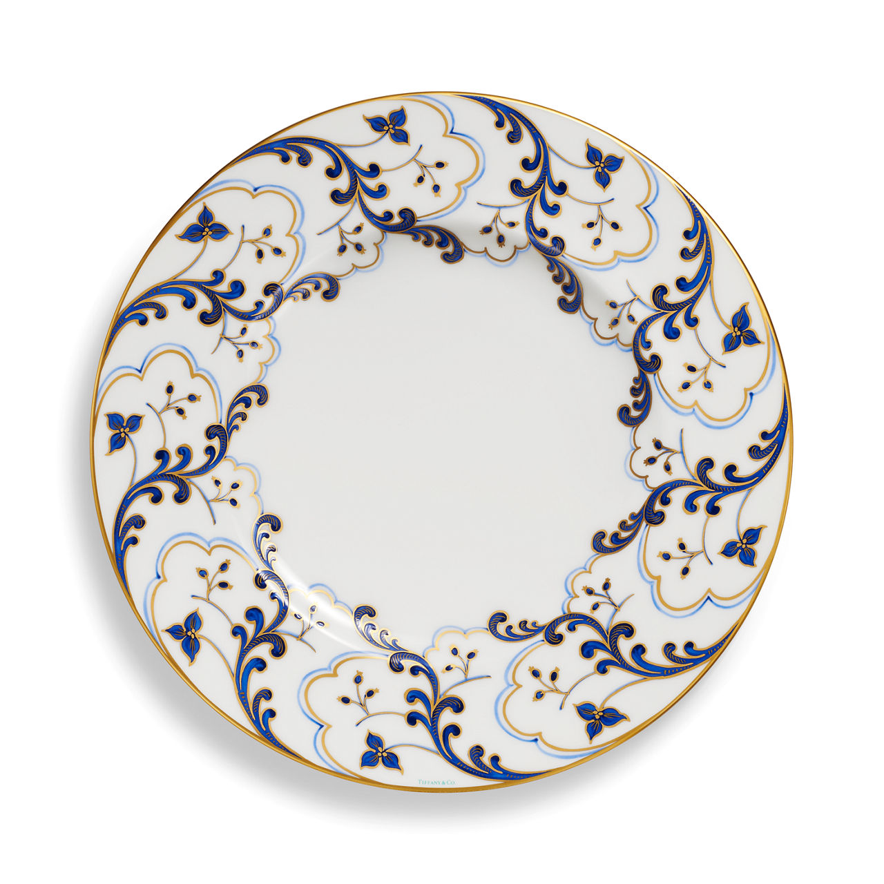 Valse Bleue Charger in Bone China image number 0