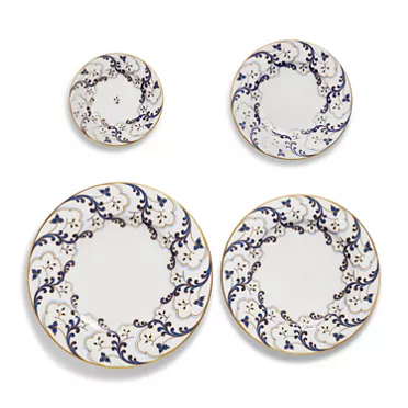Valse Bleue Dinner Plate in Bone China, 3