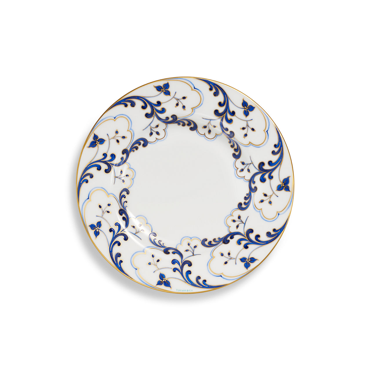 Valse Bleue Dessert Plate in Bone China image number 0