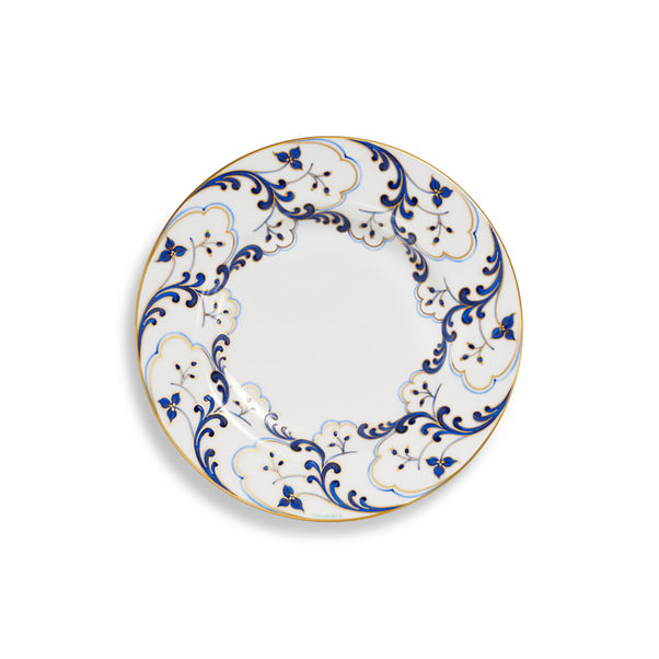 Valse Bleue Dessert Plate in Bone China