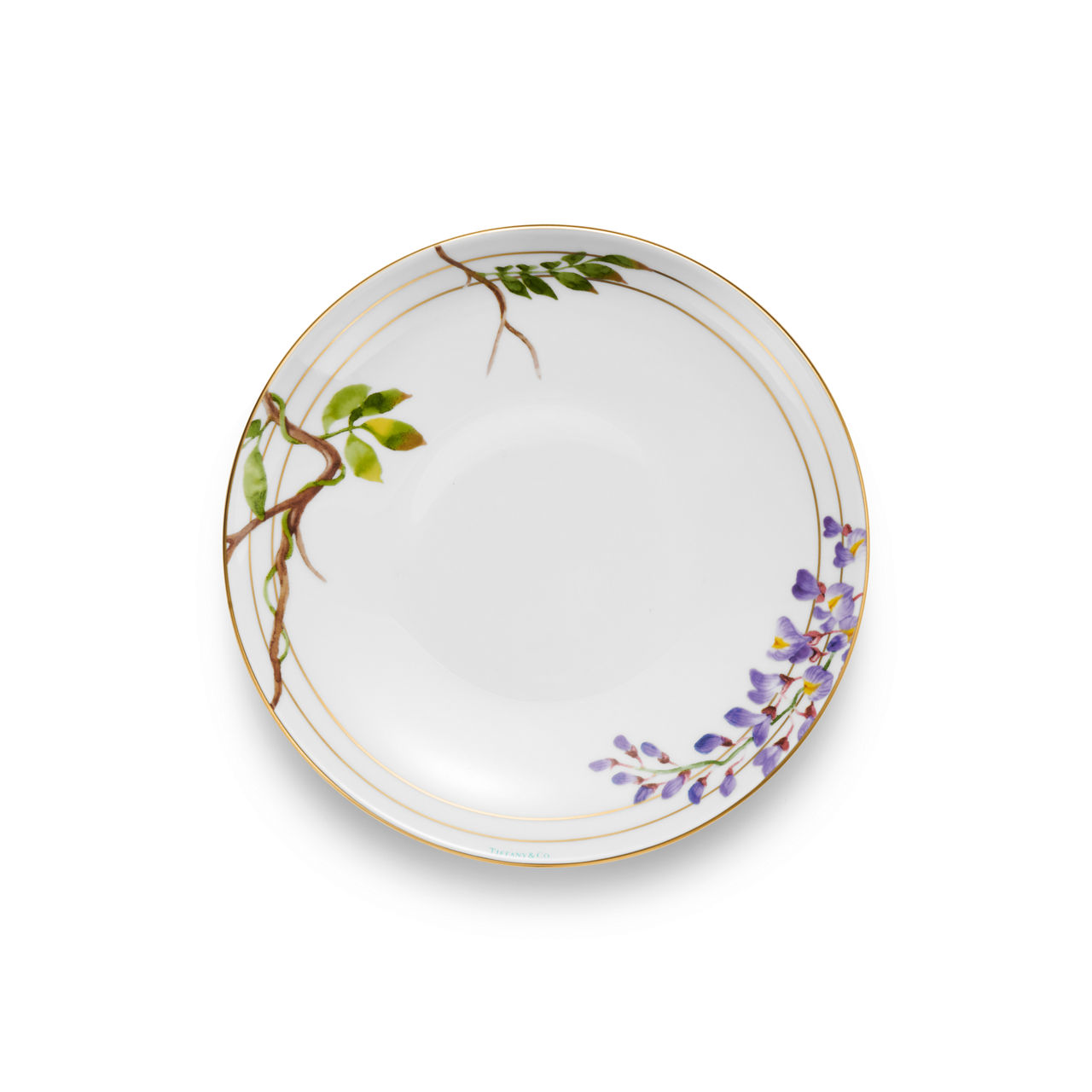 Tiffany Wisteria:Bread and Butter Plate in Porcelain image number 0