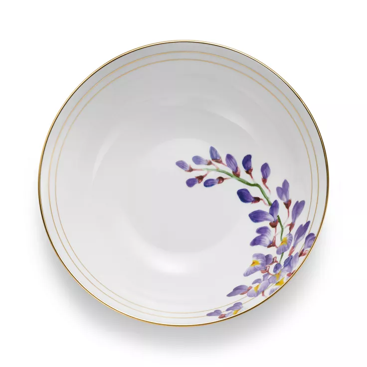 Tiffany Wisteria:Serving Bowl in Porcelain, 1