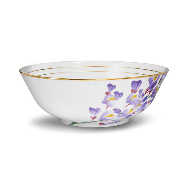 Tiffany Wisteria:Serving Bowl in Porcelain