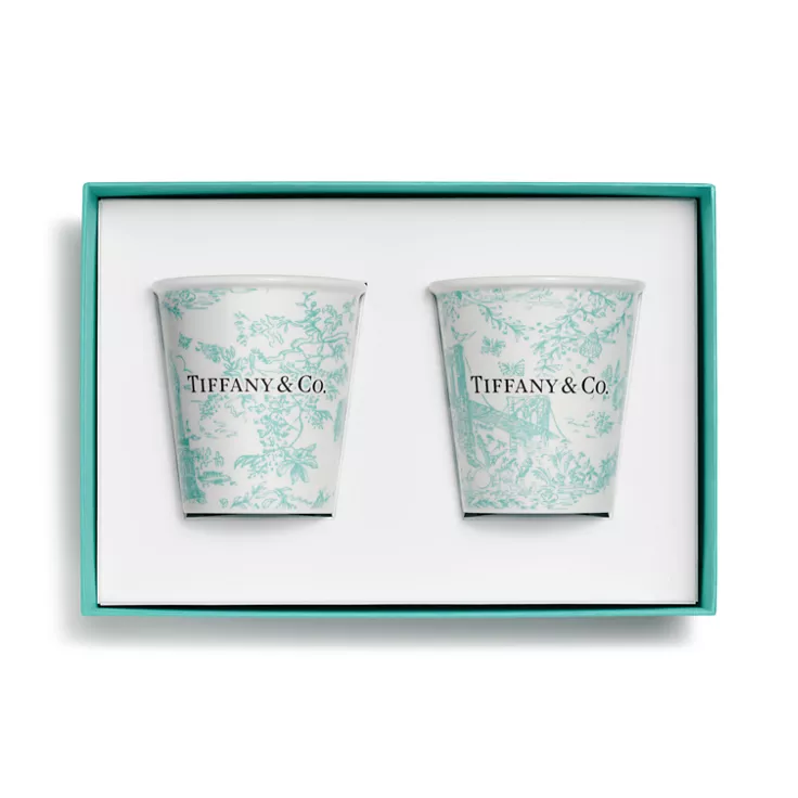 Tiffany Toile:Coffee Cups Set of Two, in Tiffany Blue® Bone China, 2