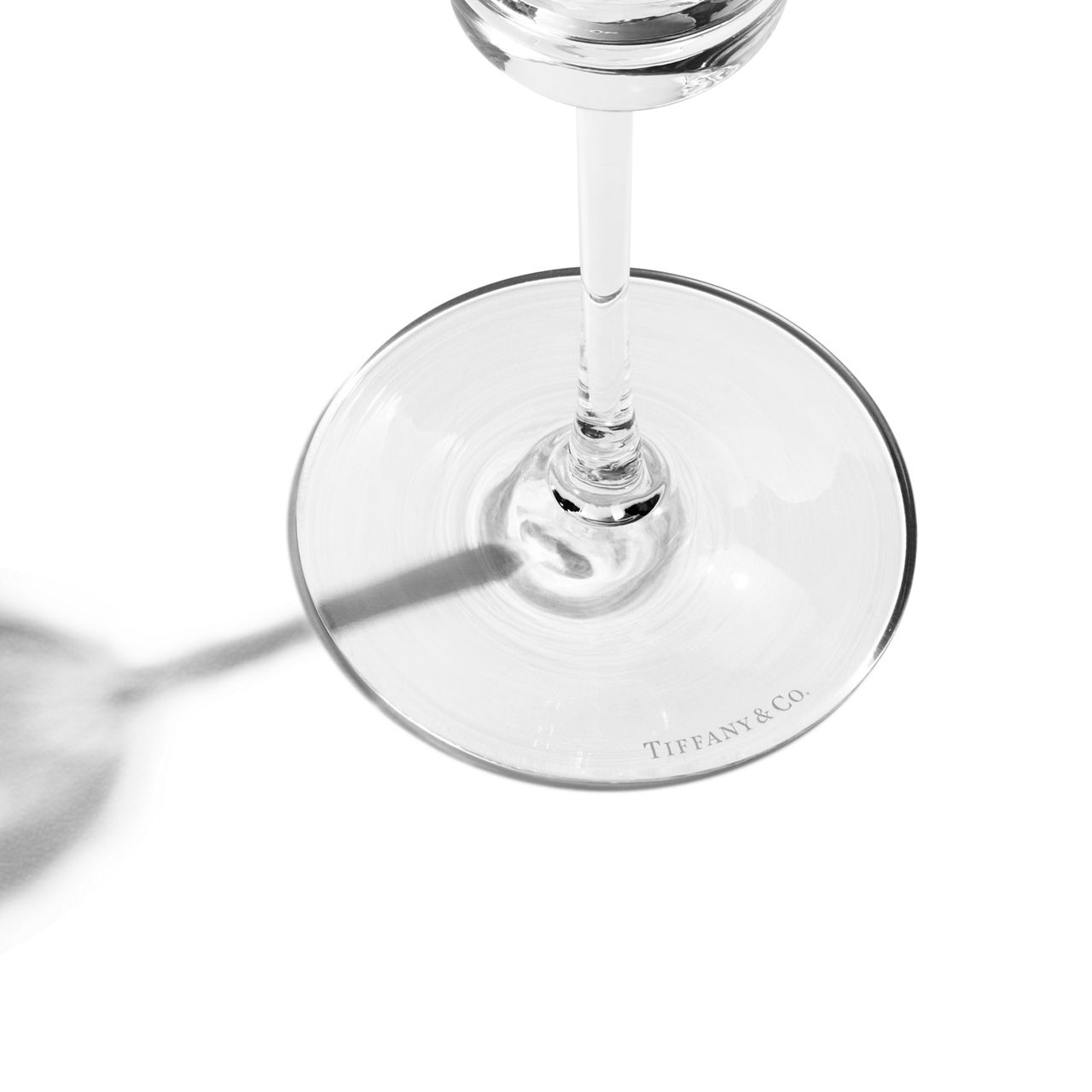 Champagnerglas aus Glas