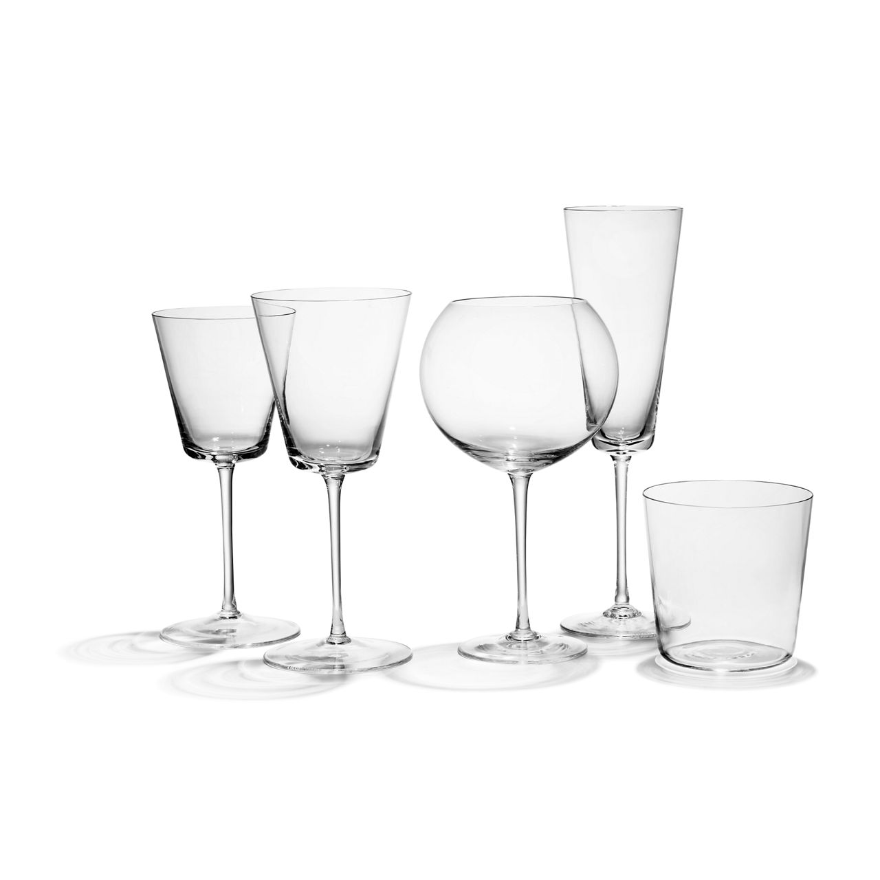 Wasserglas aus Glas