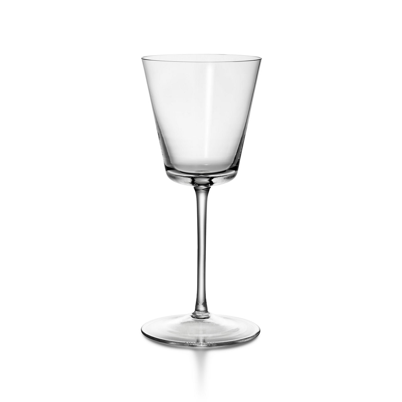 Tiffany Moderne:White Wine Glass in Glass image number 0