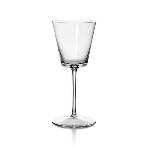 Tiffany Moderne:White Wine Glass in Glass