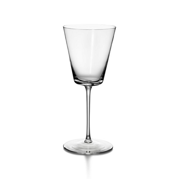 Tiffany Moderne:Bordeaux Wine Glass in Glass