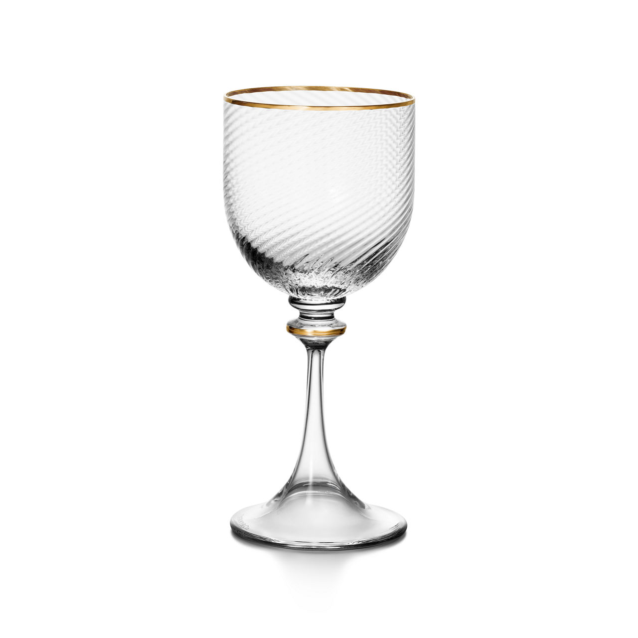 Tiffany Twist:White Wine Glass in Glass image number 0