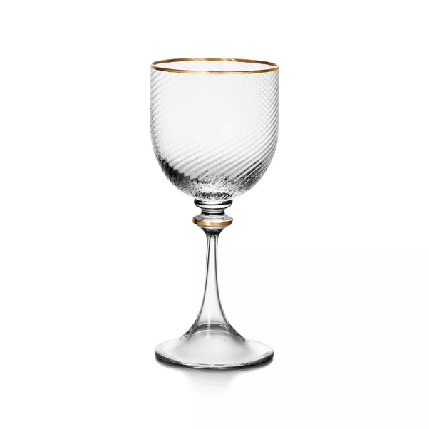 White Wine Glass in Glass