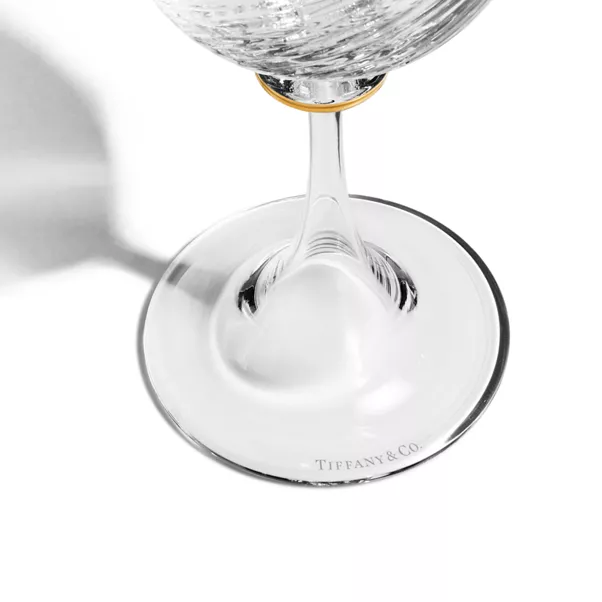 Red Wine Glass in Glass