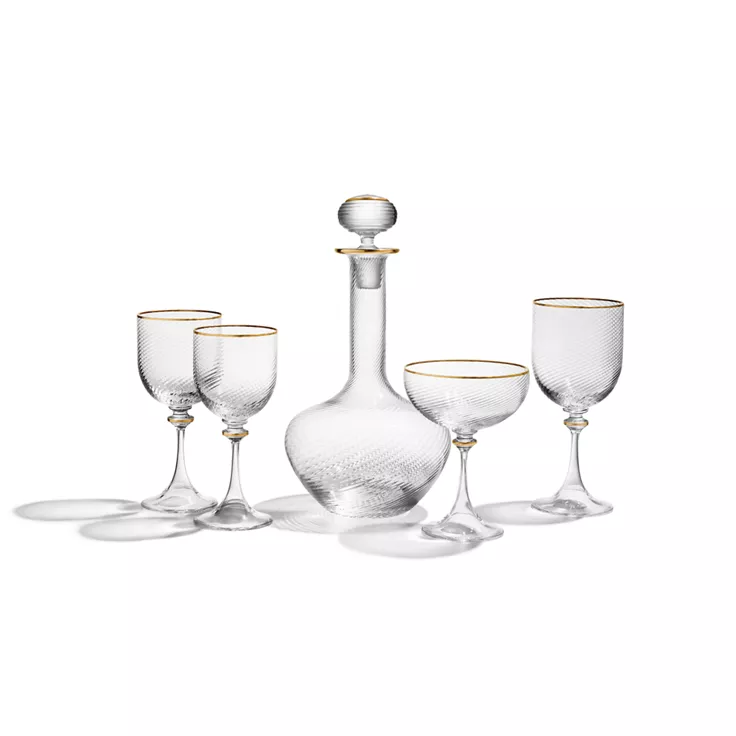 Tiffany Twist:Water Glass in Glass, 2