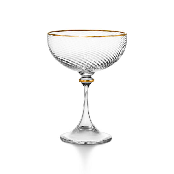 Tiffany Twist:Coupe in Glass