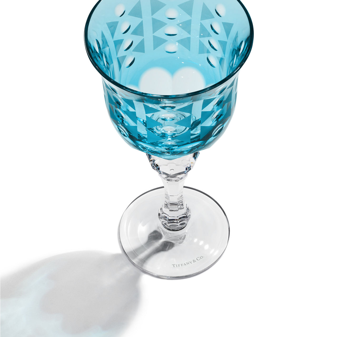 Calice da vino bianco in cristallo Tiffany Blue®
