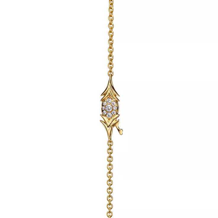 Jean Schlumberger by Tiffany:Bird on a Rock Pendant in Yellow Gold and Platinum, 4