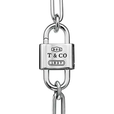 Tiffany 1837®:Medium Double Lock Bracelet in Sterling Silver, 3