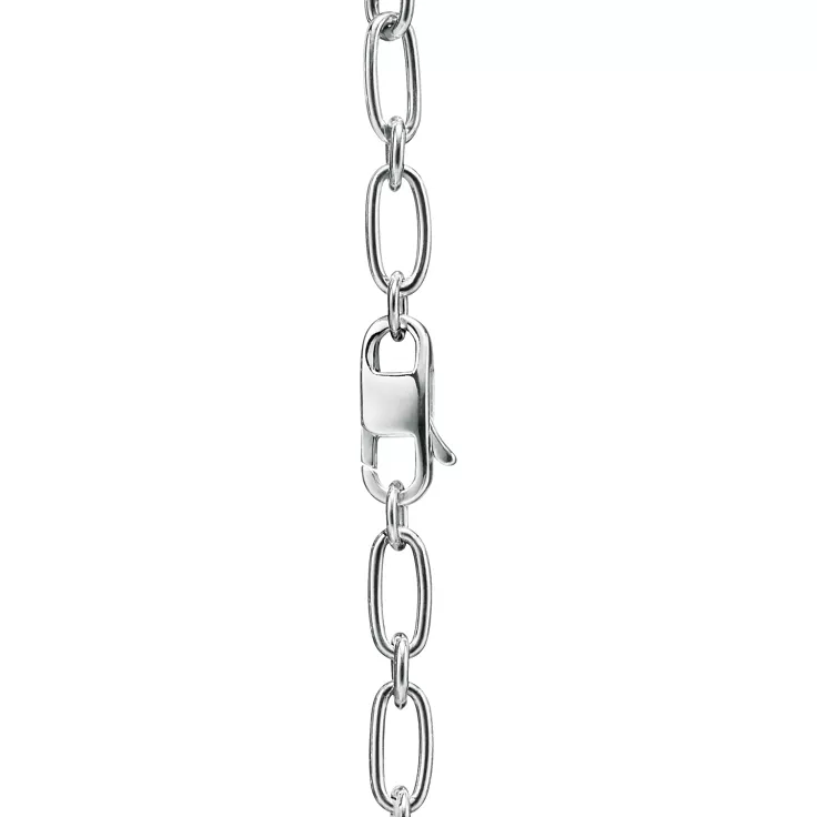 Tiffany 1837™:Kleines Doppelschloss-Armband in Sterlingsilber, 2