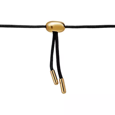 Elsa Peretti®:Bean® design Pendant in Yellow Gold with Diamonds, 3