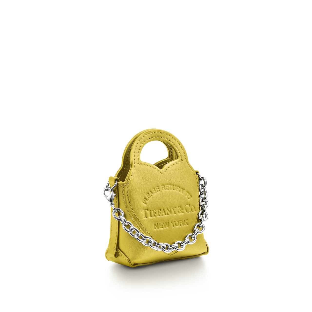 Return to Tiffany™:Nano Tasche aus kanariengelbem Leder Bildnummer 2