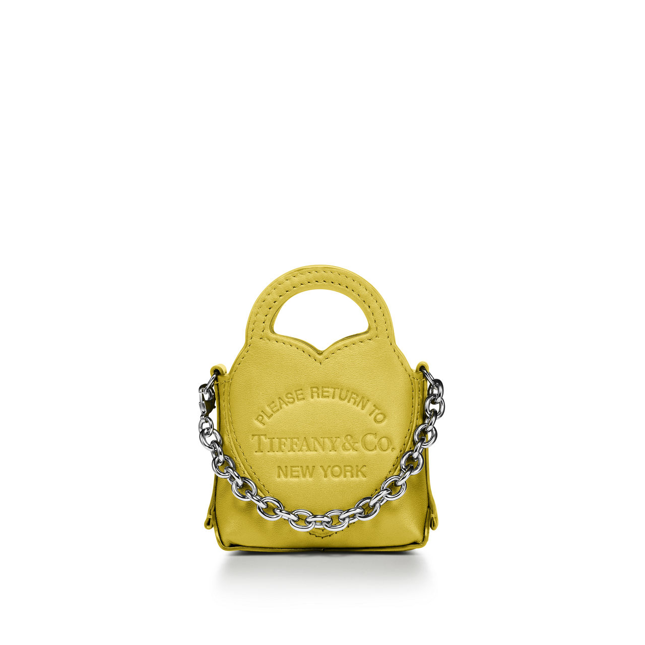 Return to Tiffany™:Nano Tasche aus kanariengelbem Leder Bildnummer 0