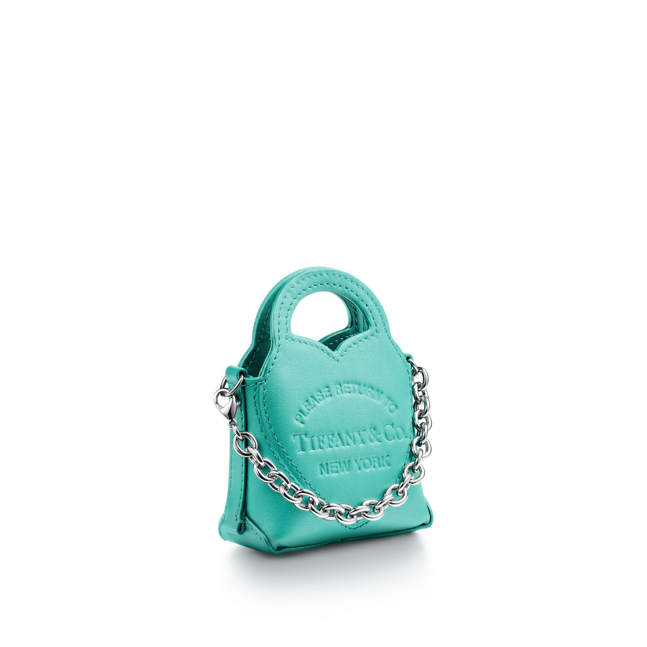 Return to Tiffany™:Nano Bag in Tiffany Blue® Leather image number 2