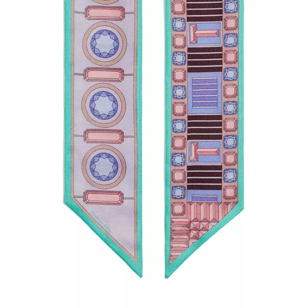 Ribbon Scarf in Lavender Silk