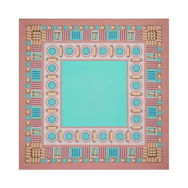 Tiffany Facets:Stole in Tiffany Blue® Cashmere and Silk, 2