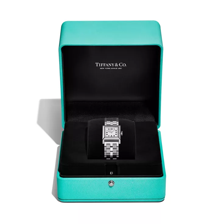 Union Square: Montre 20 mm en acier inoxydable avec cadran blanc, 4