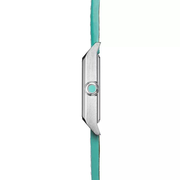 Union Square: 27 mm Watch in Steel with a Tiffany Blue® Dial, 5