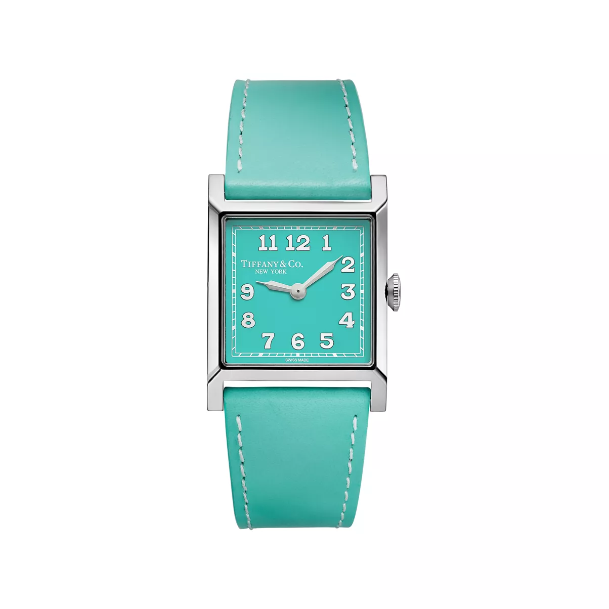  27 mm Watch in Steel with a Tiffany Blue&reg; Dial