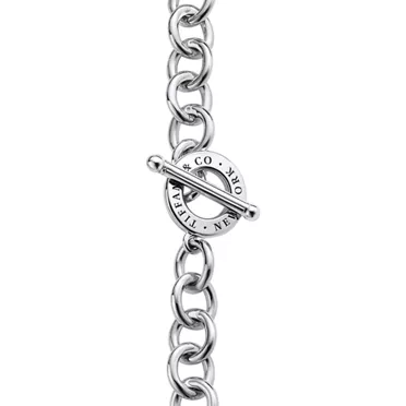 Return to Tiffany®:Full Heart Toggle Necklace in Sterling Silver, 3