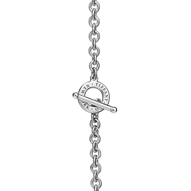 Return to Tiffany®:Full Heart Toggle Pendant in Sterling Silver, 6
