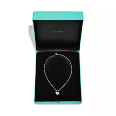 Return to Tiffany®:Full Heart Toggle Pendant in Sterling Silver, 7