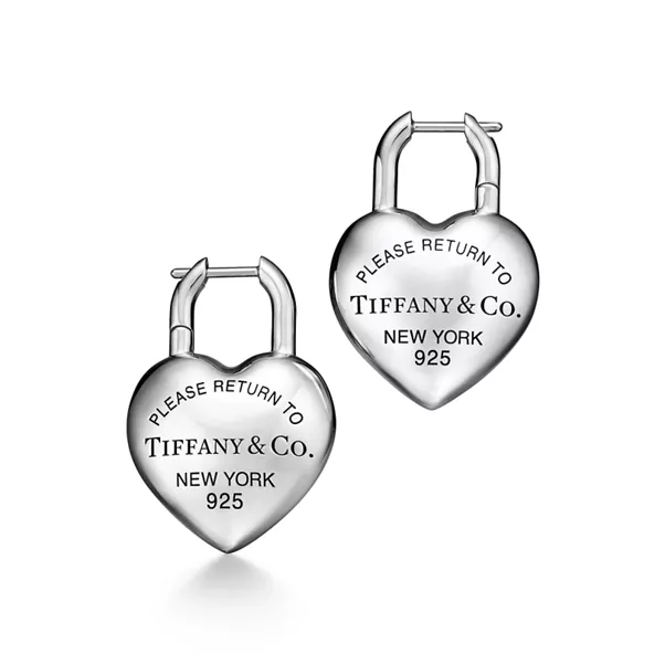 Full Heart Ohrringe in Sterlingsilber