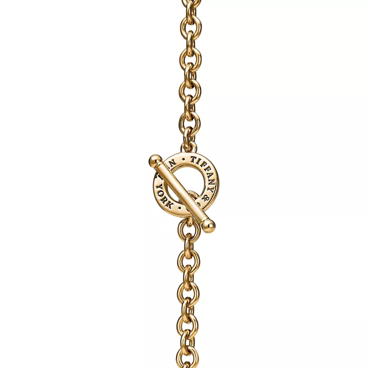 Return to Tiffany™:Pendentif Cœur plein en or jaune 18 carats, 8