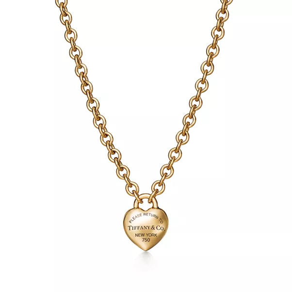 Full Heart Pendant in Yellow Gold